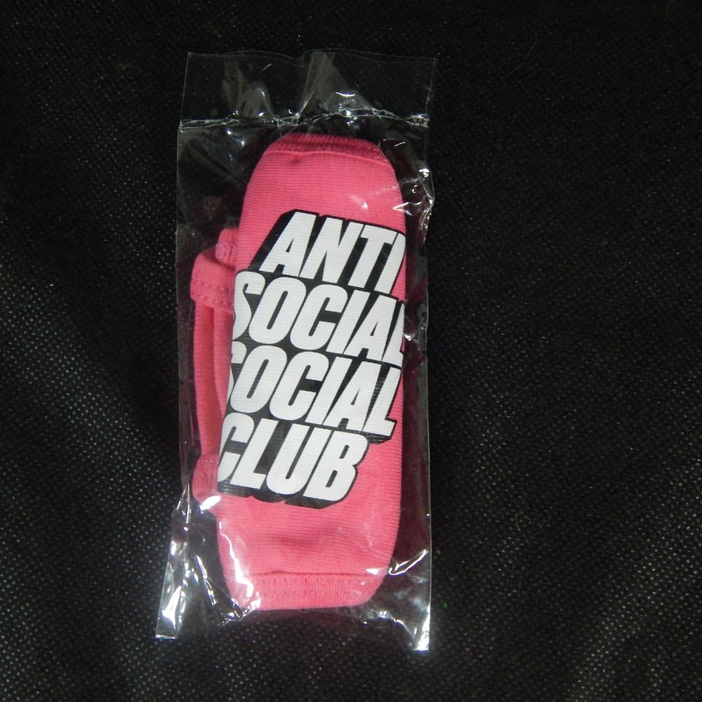 Anti Social Social Club Blocked Pink Medical Face Mask